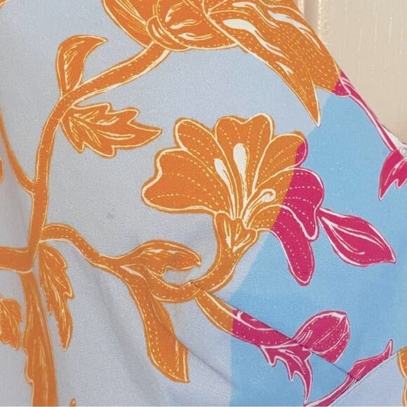 Derek Lam 10 Crosby COLETTE A-LINE DRESS‎ IN MULTICOLOR Size 2 NWT - Picture 9 of 10